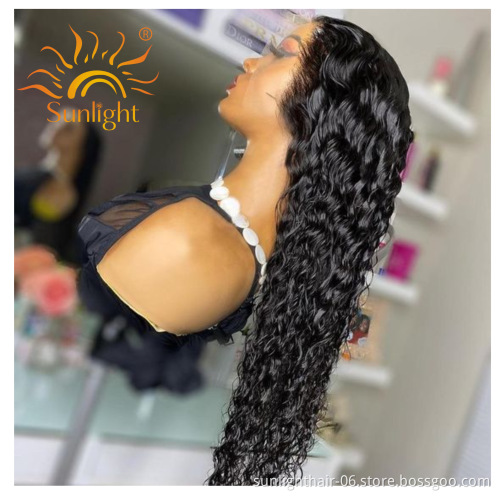 Sunlight mink brazilian vendor jewish wig virgin indian human hair wigs processed virgin hair deep wave trendy human hair wigs